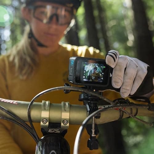 GoPro Hero12 Black E-Commerce Package - Waterproof Action Camera with 5.3K60 Ultra HD Video, 27MP Photos, HDR, 1/1.9" Image Sensor, Live Streaming, Webcam, Stabilization 5