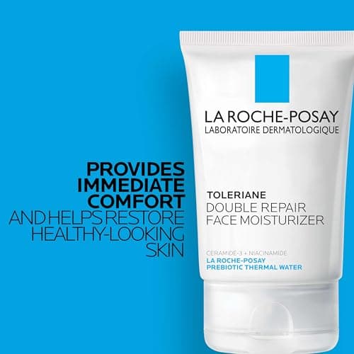 La Roche-Posay Toleriane Double Repair Face Moisturizer, Daily Moisturizer Face Cream with Ceramide and Niacinamide for All Skin Types, Oil Free, Fragrance Free 5