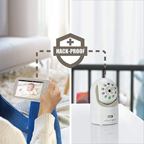 Infant Optics DXR-8 PRO Video Baby Monitor, 720P HD Resolution 5" Display, Patented A.N.R. (Active Noise Reduction), No WiFi, Pan Tilt Zoom, and Interchangeable Lenses 4