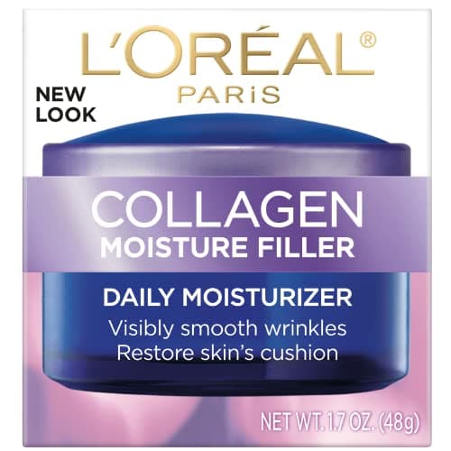 L’Oreal Paris Collagen Daily Face Moisturizer, Anti Aging Face Cream to Reduce Wrinkles and Provide Intense Hydration, 1.7 oz 2