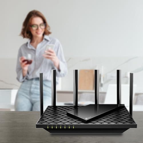 TP-Link AX5400 WiFi 6 Router (Archer AX73)- Dual Band Gigabit Wireless Internet Router for Streaming, Long Range Coverage 2