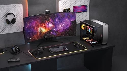 Corsair Vengeance a5100 Gaming PC – Liquid Cooled AMD Ryzen 7 7800X3D CPU – NVIDIA GeForce RTX 5080 GPU – 32GB Dominator Titanium RGB DDR5 Memory – 2TB M.2 SSD – Black 3