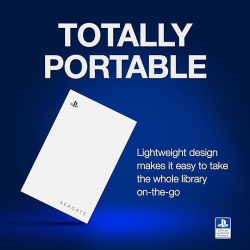 Seagate Game Drive for PlayStation® Consoles 5 TB External Hard Drive - USB 3.2 Gen 1, Officially-License (STLV5000100) 3
