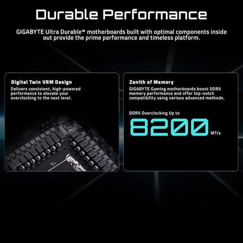 GIGABYTE X870 AORUS Elite WIFI7 AMD AM5 LGA 1718 Motherboard, ATX, DDR5, 4X M.2, PCIe 5.0, USB4, WIFI7, 2.5GbE LAN, EZ-Latch, 5-Year Warranty 3