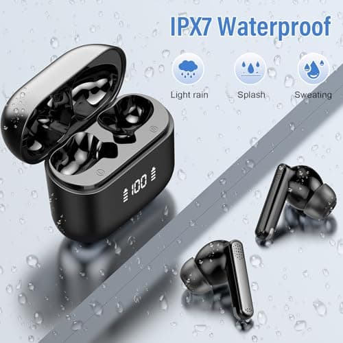 SKIUDCT Ai Translation Earbuds Real Time with Audio and Video Calls, 3-in-1 Buletooth 5.4 Translator Earbuds with 6 Translation Modes/164 Languages/No Subscription Required, 48H Headphones Translator 5