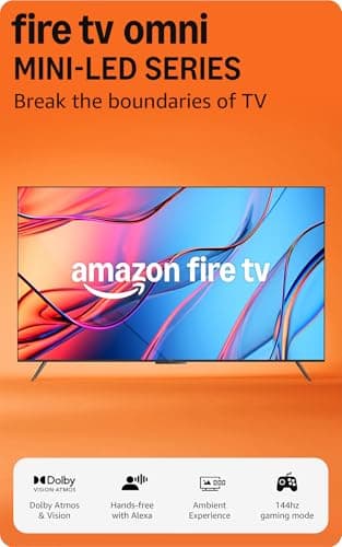 Amazon Fire TV 55" Omni Mini-LED Series, QLED 4K UHD smart TV, Dolby Vision IQ, 144hz gaming mode, Ambient Experience, hands-free with Alexa, 2024 release 7