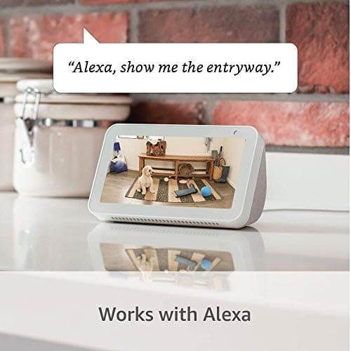 Ring Outdoor Cam (Stick Up Cam), Weather-resistant home or business security camera, outdoor ready, Live View, Color Night Vision, Two-Way Talk, motion alerts, Works with Alexa, White 5