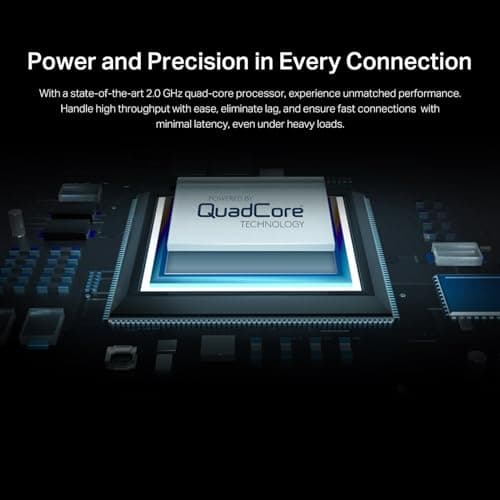 TP-Link Dual-Band BE3600 Wi-Fi 7 Router Archer BE230 | 4-Stream | 2×2.5G + 3×1G Ports, USB 3.0, 2.0 GHz Quad Core, 4 Antennas | VPN, EasyMesh, HomeShield, MLO, Private IOT | Free Expert Support 4