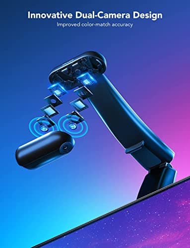 Govee Envisual TV Backlight T2 with Dual Cameras, 16.4ft RGBIC Wi-Fi LED Backlights for 75-85 inch TVs, Double Light Beads, for Home Decorations, Smart App Control, Music Sync 3