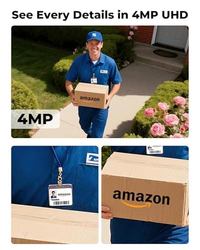 Security Cameras Wireless Outdoor 5G& 2.4G, No Subscription, 2 Cam-Kit,4MP Solar Powered Home Security Cameras System With 360°PTZ,128GB Local Storage,Color Night Vision WiFi Cameras for Home Security 3