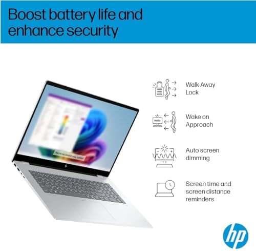 HP OmniBook 7 (Next Gen Envy 17) AI Laptop (17.3" FHD Touchscreen, Intel Core Ultra 7 258V, 32GB DDR5, 1TB SSD, ARC 140V GPU (16GB)), Copilot+ PC for Business, Designer, 5MP IR Webcam, Win 11 Pro 3