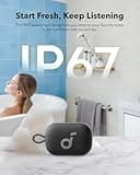 Soundcore Select 4 Go Bluetooth Shower Speaker by Anker, IP67 Waterproof/Dustproof, Ultra-Portable Speaker, Wireless, 20H Playtime, Floatable, Powerful Sound, Electronics for Outdoors/Home/Travel 4
