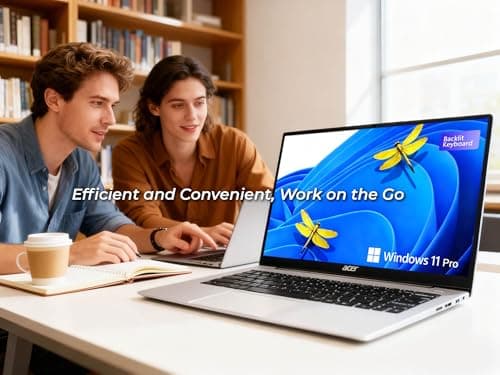 Acer Aspire 3 Laptop | AMD Ryzen 7 7730U CPU(Beat Intel i7-1365U) | 15.6" FHD Display | Backlit Keyboard | 32GB RAM | 2TB SSD | Win 11 Pro | School, Business & Productivity 5