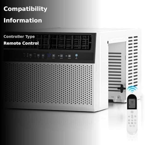 ZAFRO U-Shaped Window Air Conditioner 10000BTU Cools 450 Sq.Ft., Ultra Quiet Energy-Efficient Cooling, With Remote Control 5