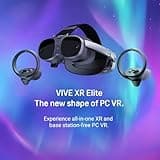 HTC Vive XR Elite with Deluxe Pack — Mixed Reality and PC VR Headset + Controllers 2