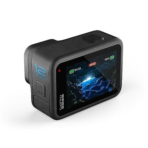 GoPro HERO12 Black - Waterproof Action Camera with 5.3K60 Ultra HD Video, 27MP Photos, HDR, 1/1.9" Image Sensor, Live Streaming, Webcam, Stabilization 4