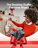 Portable Bluetooth Speaker with Lights, Stocking Stuffers, Powerful Crystal Clear Sound, IPX5 Waterproof, All Day Playtime, BT 5.3, TWS Paring, Small Wireless Speaker for Outdoor, White Elephant Gifts 5
