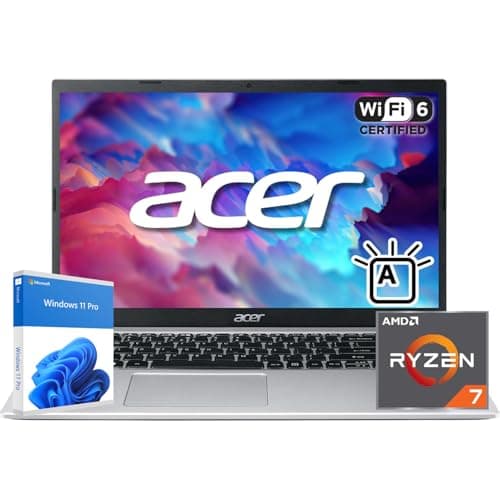 Acer Aspire 3 Laptop | AMD Ryzen 7 7730U CPU(Beat Intel i7-1365U) | 15.6" FHD Display | Backlit Keyboard | 32GB RAM | 2TB SSD | Win 11 Pro | School, Business & Productivity