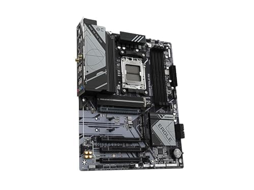 GIGABYTE B650 Eagle AX AM5 LGA 1718 AMD B650 ATX Motherboard, DDR5, Triple M.2 (1x PCIe 5.0 M.2 + 2X PCIe 4.0 M.2), USB 3.2 Gen2x2 Type-C, AMD Wi-Fi 6E, Realtek GbE LAN 3