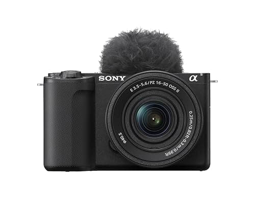 Sony Alpha ZVE10 II - APS-C Interchangeable Lens Mirrorless Content Creators’ Camera - Black - with Lens 2
