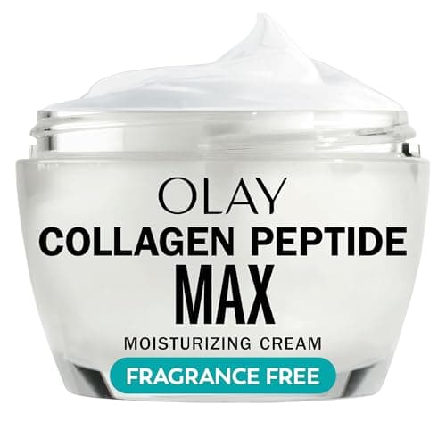 Olay Collagen Peptide Face Moisturizer, Firming Cream for Women, Fragrance-Free, Non-Greasy - Hydrating, Anti-Aging, Anti-Wrinkle, Smoothing of Fine Lines, Tightening Skin Care - Niacinamide, 1.7 Oz