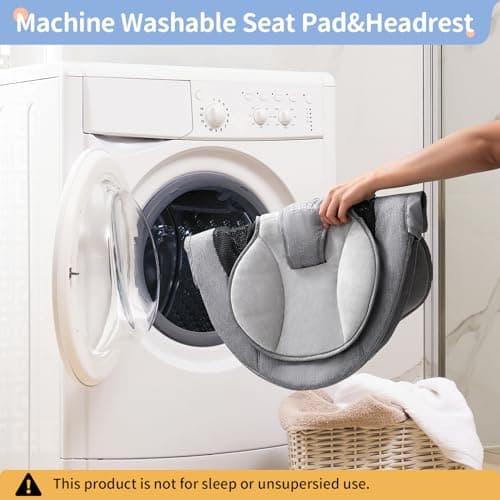 LAREX Baby Swing Infant Swing Electric Toddler Baby Rocker Portable for Newborn Boy Girl, 5 Sway Speeds with Remote Control, 10 Preset Melodies and Bluetooth, 0-6 Months Max 20 Lbs (Black) 3