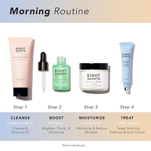 Eight Saints Skincare Cloud Whip Vitamin C Face Moisturizer Day Cream, Natural and Organic Face Cream For Women, Anti Aging Cream For Face To Reduce Fine Lines and Wrinkles, 2 Ounces 2