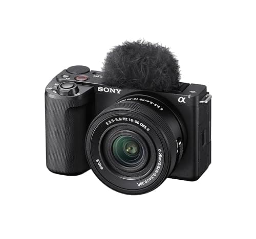 Sony Alpha ZVE10 II - APS-C Interchangeable Lens Mirrorless Content Creators’ Camera - Black - with Lens 3