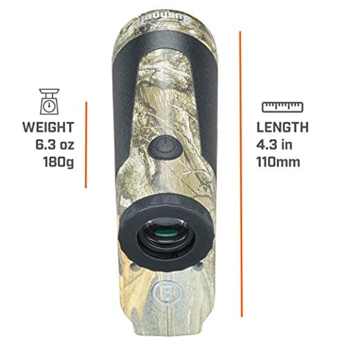 Bushnell BoneCollector 850 Laser Rangefinder, Hunting Laser Range Finder in Realtree Edge Camo 3