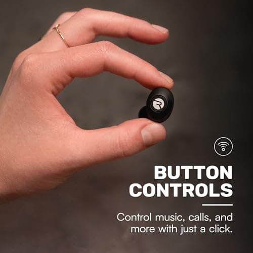 Raycon Everyday Earbuds Classic Bluetooth Wireless with Microphone - Stereo Sound, Active Noise Canceling, in-Ear Bluetooth Headset True Wireless Earbuds 32 Hours Playtime (Purple) 4