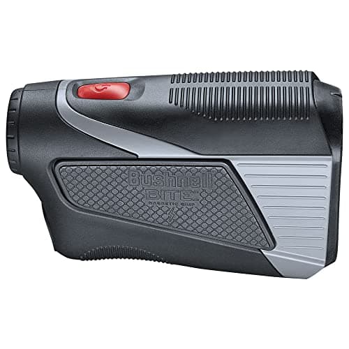 BUSHNELL GOLF V5 Patriot Pack Golf Laser Rangefinder, Pinseeker, Visual JOLT, BITE Magnetic Mount, Next Level Clarity and Brightness, Non-Slope Model 4