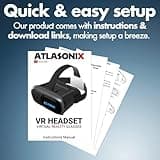 VR Headset for Kids - Virtual Reality Headset, VR Headset for Phone - with Controller | Virtual Reality Game System for iPhone and Android | 3D Virtual Reality Goggles with Remote Control 5