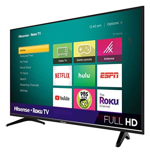 Hisense 43-Inch Class H4 Series LED Roku Smart TV with Alexa Compatibility (43H4F, 2020 Model) 4