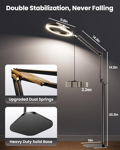 Ring Light with Stand Tripod for iPhone – Evershop 10” Overhead Camera Mount, 70.8” Tall Adjustable Selfie Light with Phone Holder for Video Recording, Photography, Streaming, TikTok, YouTube 4