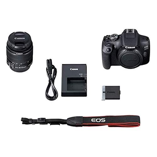 Canon EOS 2000D / Rebel T7 DSLR Camera with 18-55mm Lens + Creative Filter Set, EOS Camera Bag + Sandisk Ultra 64GB Card + Electronics Cleaning Set, and More (International Model) (Renewed) 4
