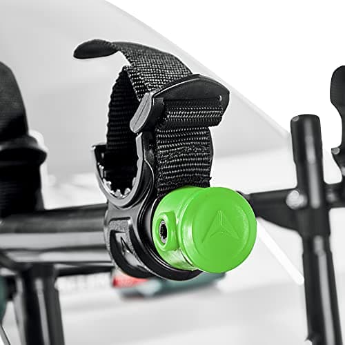 Allen Sports Deluxe 2-Bike Trunk Mount Rack, Model ZN102, Black 4