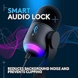 Logitech G Yeti GX Dynamic RGB Gaming Microphone, Podcast Microphone with LIGHTSYNC, Blue VO!CE, G HUB Control, USB Plug and Play - Black 5