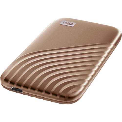 Western Digital 2TB My Passport SSD Portable External Solid State Drive, Gold, Sturdy and Blazing Fast, Password Protection with Hardware Encryption - WDBAGF0020BGD-WESN 3