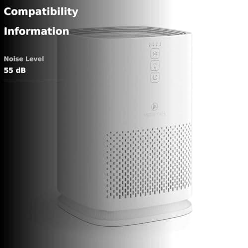 Medify MA-14 Air Purifier with True HEPA H13 Filter | 470 ft² per Hour for Smoke, Odors, Pollen, Pets | Removal to 0.1 Microns | White, 1-Pack 3