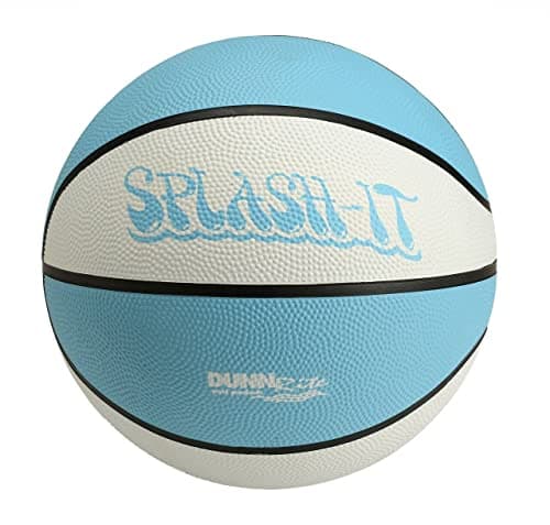 DUNNRITE Products 9" Diameter Regulation Aqua B110 Pool and Lake Water Basketball, Waterproof