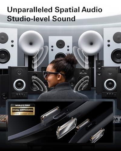 [New] RayNeo Air 3s Pro AR/XR Glasses - 201'' 1200 Nits 120Hz HueView 2.0 Video Display, Smart Gaming Glasses for iPhone 17,16,15/Android/Mac/Switch 2/PS5/SteamDeck - Next-Gen Personal Theater 4