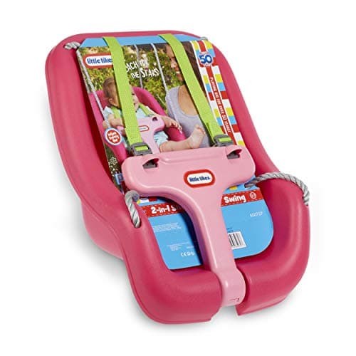 Little Tikes 2-in-1 Snug 'n Secure Swing Magenta 5