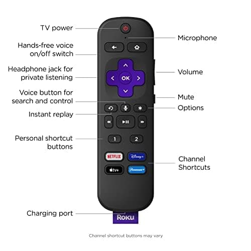 Roku Ultra | The Ultimate Streaming Device 4K/HDR/D. Vision/Atmos, Rechargeable Roku Voice Remote Pro, and More | Free & Live TV (Renewed) 3