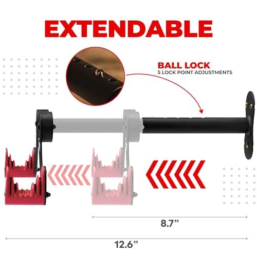 PRO BIKE TOOL Bike Wall Mount - Horizontal Indoor Bike Rack for 1 Bicycle - Bike Rack for Garage - Safe and Secure Bike Hook for Road, Mountain or Hybrid Bikes - Bike Hanger, Bicycle Storage 2