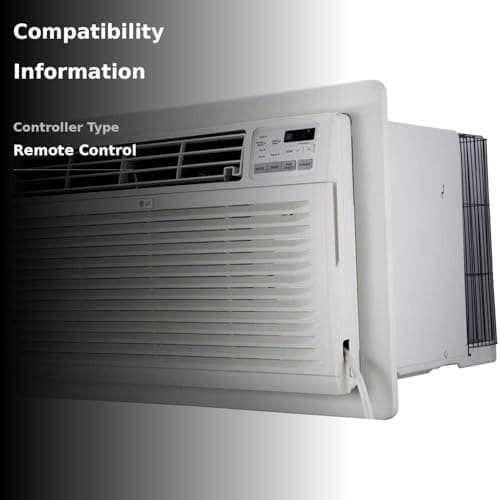 LG 10,000 BTU Through the Wall Air Conditioner, 115V, Cools up to 440 Sq. Ft. for Bedroom, Living Room, Apartment, with Remote, 3 Cool & Fan Speeds, Wall AC Unit, White 4