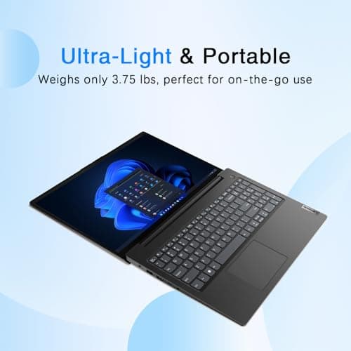 Lenovo V15 Business Laptop | Intel 4-core Processor | Intel UHD Graphics | 15.6" FHD (1920 x 1080) | 32GB RAM | 2TB SSD | Ethernet RJ-45 | Military Durability | Windows 11 Pro 4