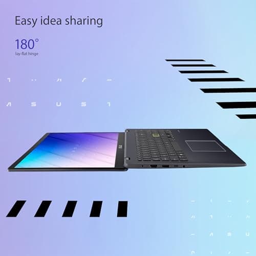 ASUS 15.6” Vivobook Go Slim Laptop, Thin & Portable for Student Study, Intel Dual Core N4500, 4GB RAM, 128GB SSD, Windows 11, Star Black, L510KA-ES04 3