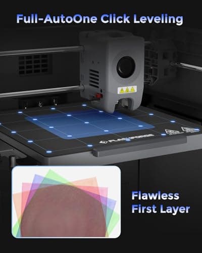 FLASHFORGE AD5M Pro 3D Printer, CoreXY 600 mm/s Printing Speed, 0.4 & 0.6mm 3s Quick-Swap 280°C Nozzles, 1-Click Auto Leveling, Fully Enclosed, 220×220×220mm Build Volume 4