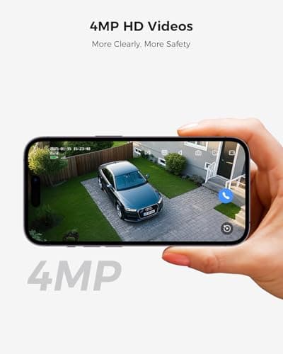 Hiseeu Security Cameras Wireless Outdoor, WiFi Pro 5G/2.4G Cameras for Home Security, Solar Powered, Motion Detection, 2-Way Talk, Color Night Vision, Compatible with Alexa, 32G SD Storage 5