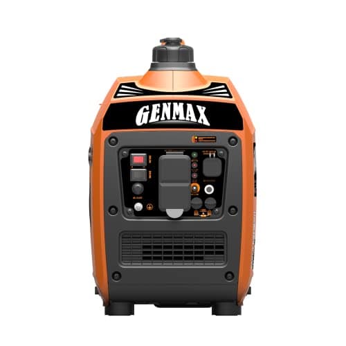 GENMAX Portable Generator，1200W Ultra-Quiet Gas Engine, EPA Compliant, Eco-Mode Feature, Ultra Lightweight for Backup Home Use & Camping (GM1200i) 4